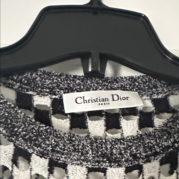 Dior Monochrome Knit Mini Dress - Picture 5 of 11